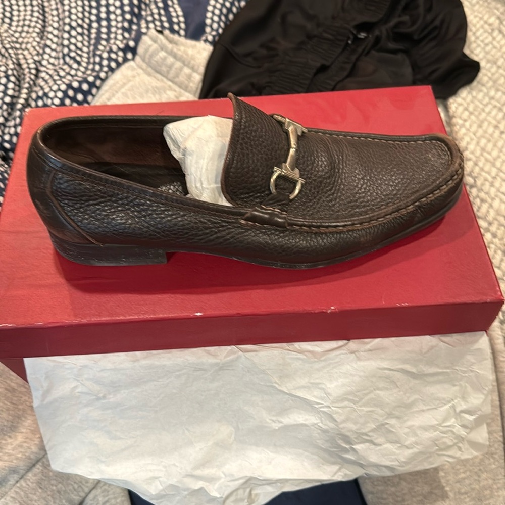 Ferragamo Brown Loafers